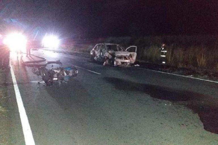 accidente fatal moto