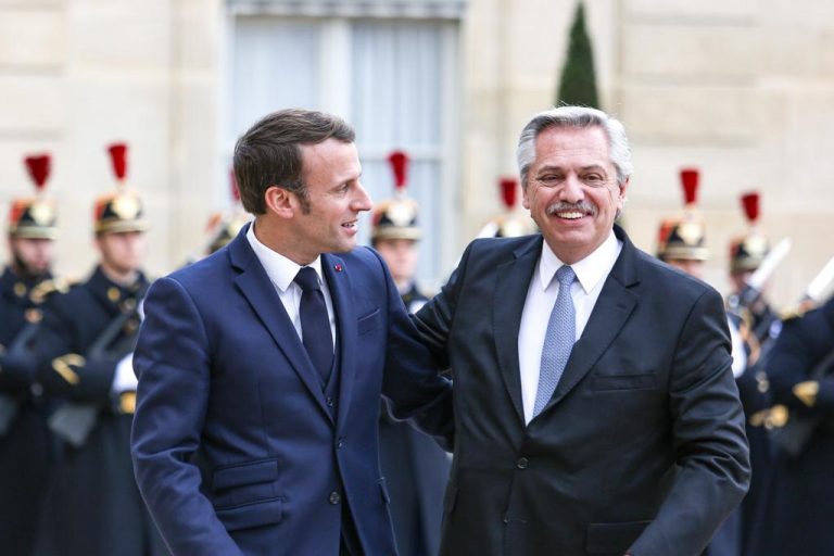 alberto y macron
