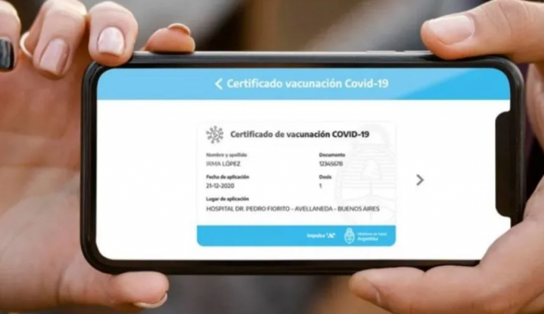 cerficado vacunacion