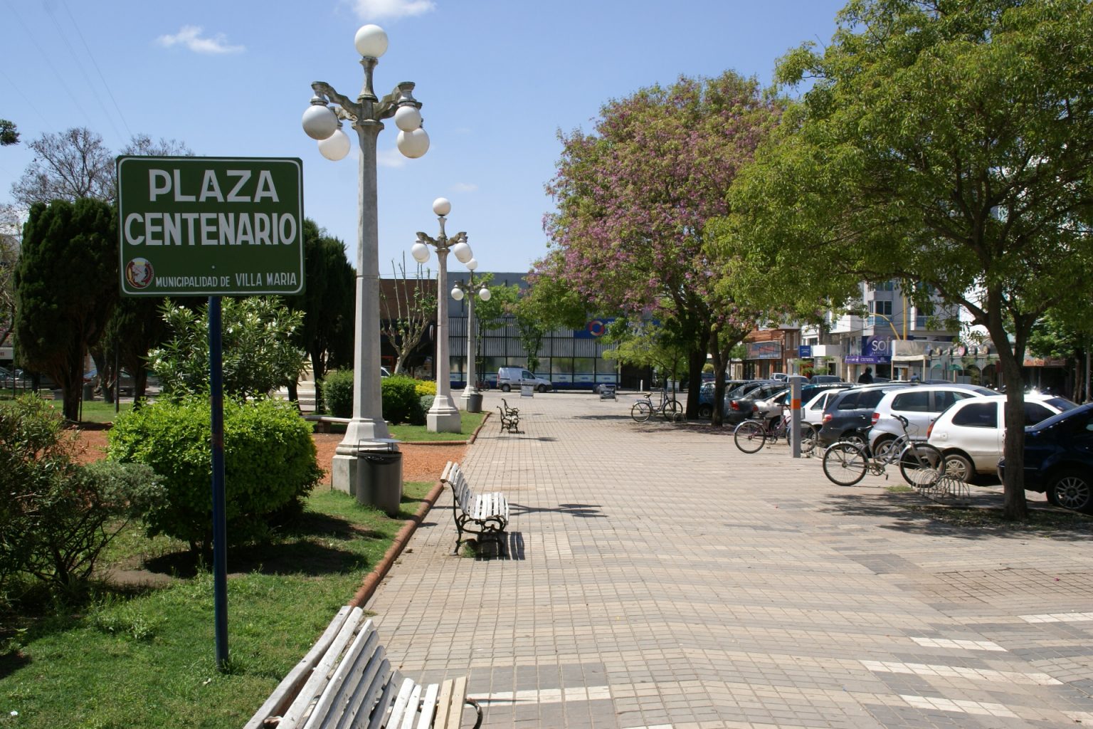 Plaza Centenario - Villa María, Provincia de Córdoba, Argentina, 19.10