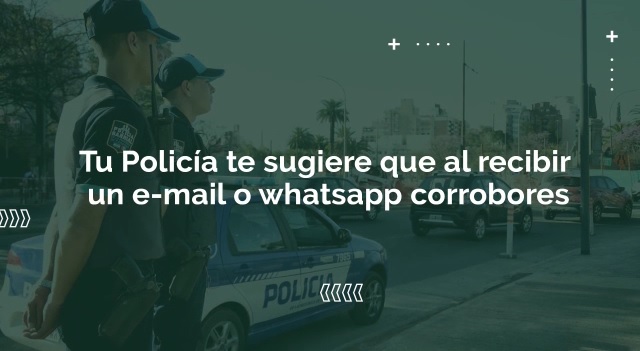policia advierte estafas