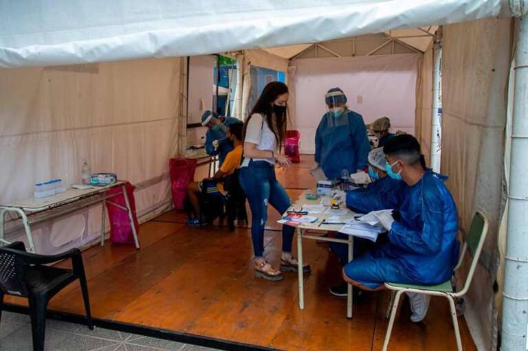 carpa sanitaria