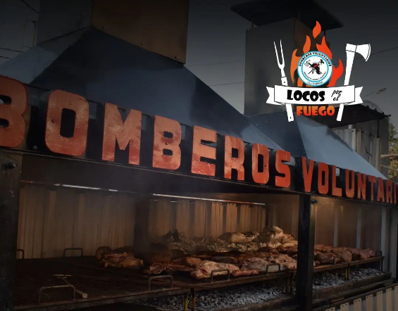 bomberos patio comidas