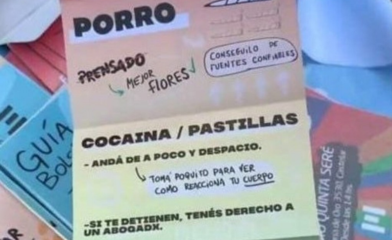 folletos drogas morón
