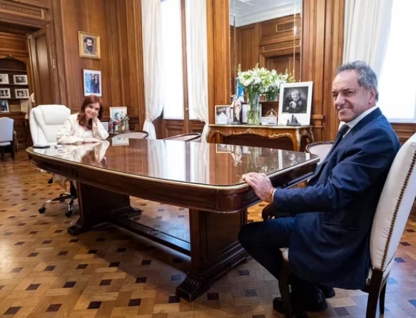 Cristina y Scioli