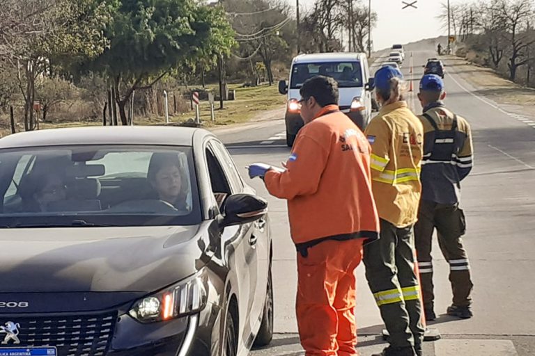 Bomberos en ruta