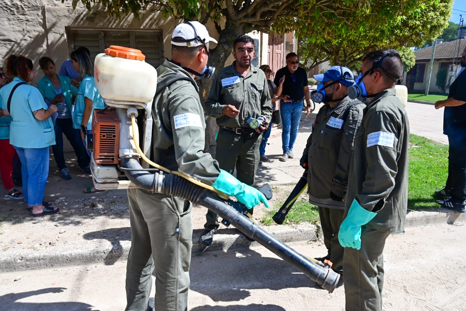 Operativo contra el Dengue: fumigan interior y exterior de viviendas en ...