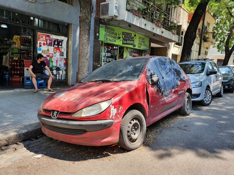 autos abandonados