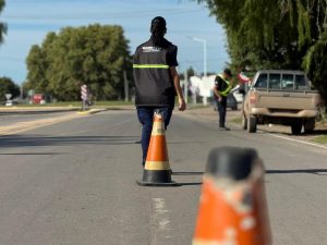 Continúan los controles de tránsito en distintos puntos de la ciudad, durante to...