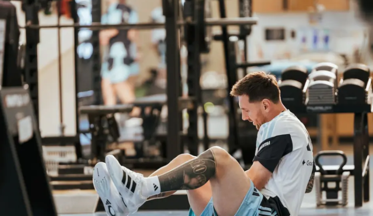messi-entrenamiento-selección
