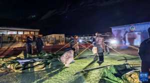 China: un sismo de magnitud 7,0 en Xizang, al sudoeste del país, dejó 16 muertos...