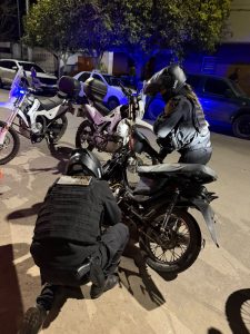 Continúan los controles de tránsito en distintos puntos de la ciudad, durante to...