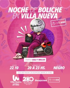 Villa Nueva se prepara para una nueva Noche de Boliche inclusiva en el marco del...